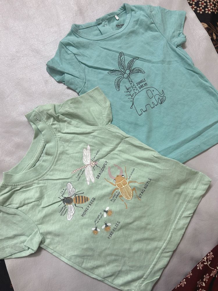 Combo Of 2 Toddler Graphic Tees