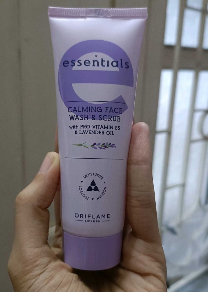 Oriflame Essentials Calming Face Wash &amp; Scrub