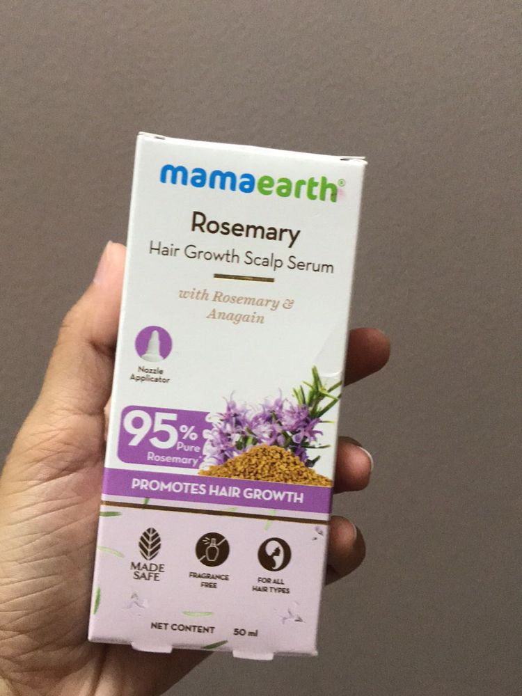 Mamaearth Rosemary Hair Growth Scalp Serum