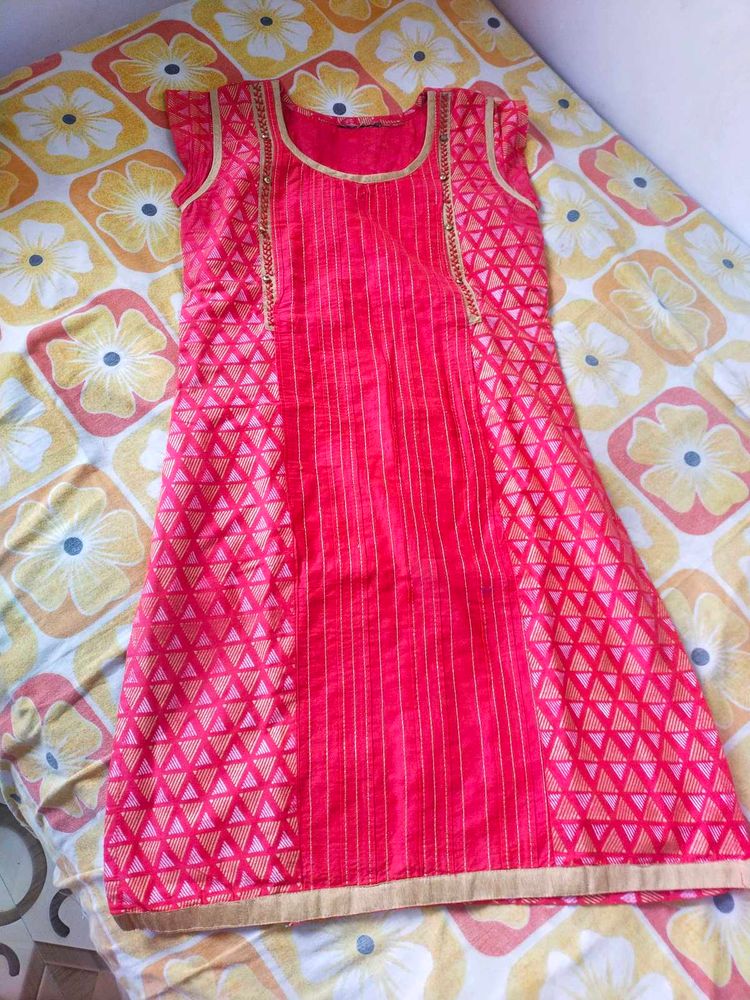 Pink Kurti