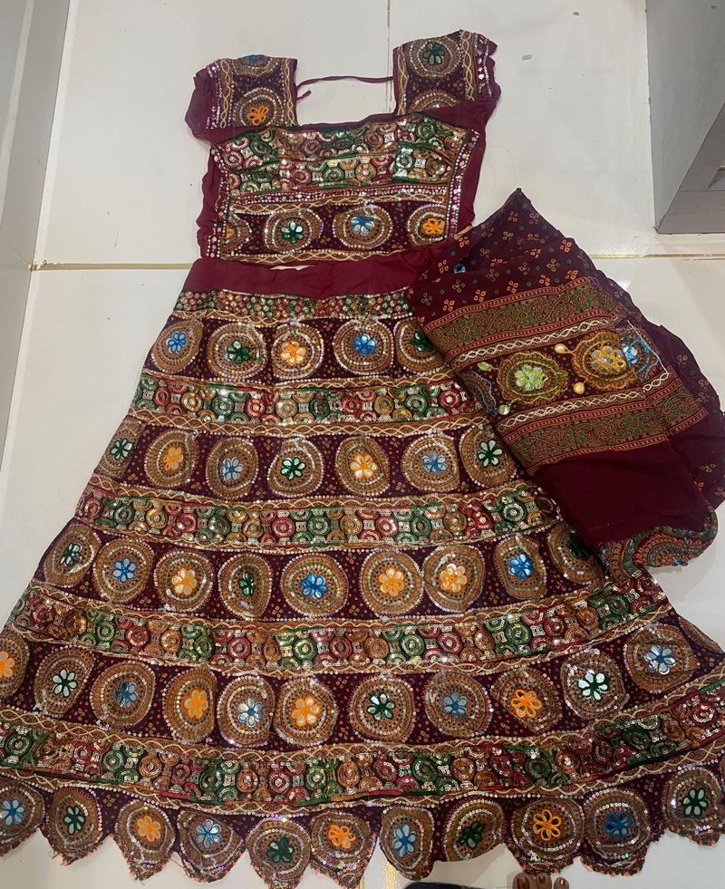 Embroidered Lehenga Choli Set