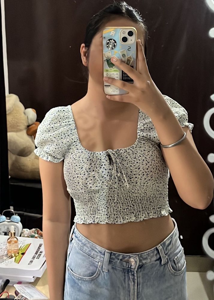 Floral Crop Top