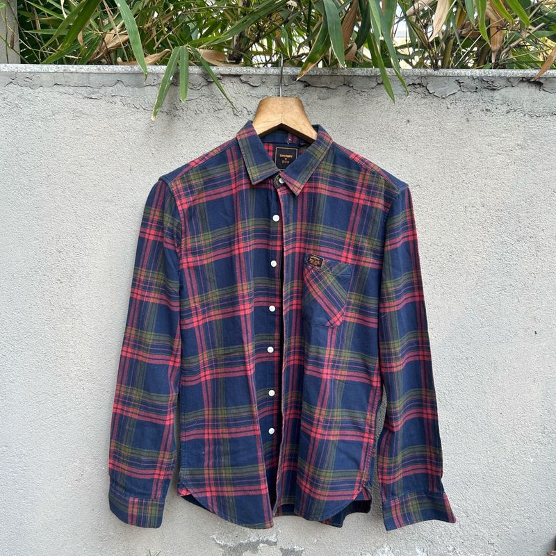 Superdry Flannel Shirt - Classic Plaid