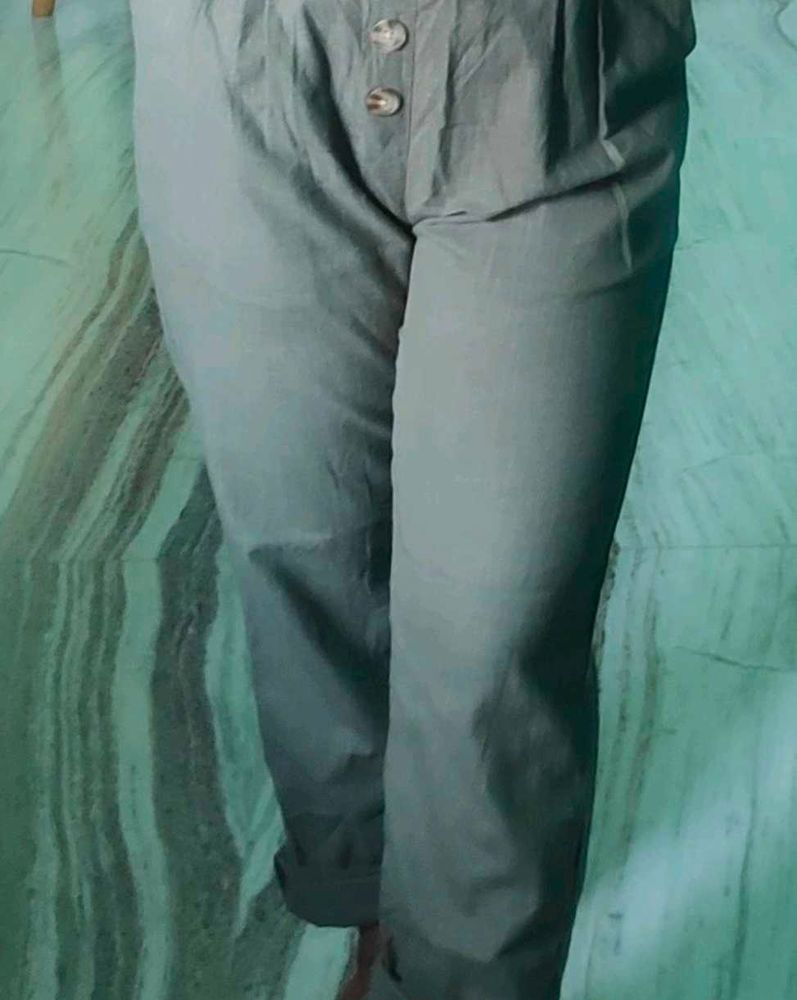 Tokyo Talkies Pure Cotton Trouser For Women