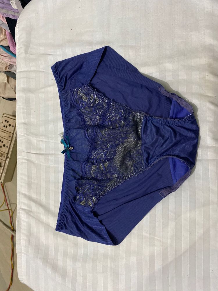 Blue Lace Briefs 36-40