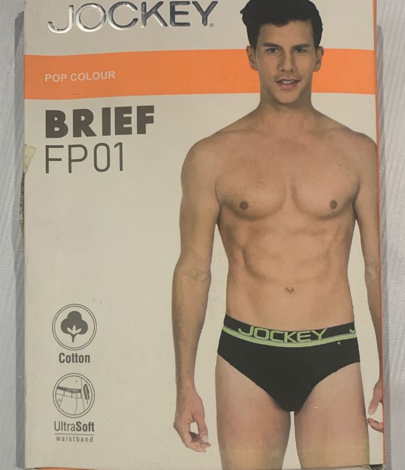 Jockey Men’s Brief – Size M (80-85 cm Color Maroon