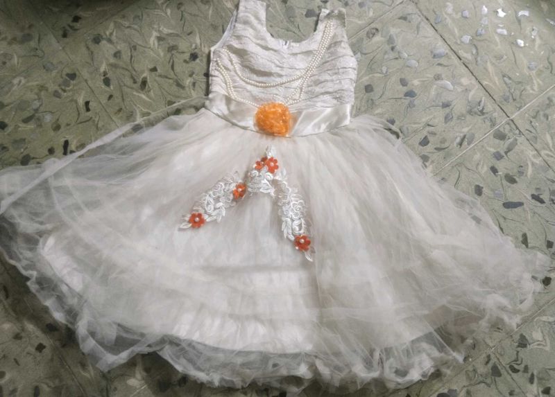 Cute White Party Dress