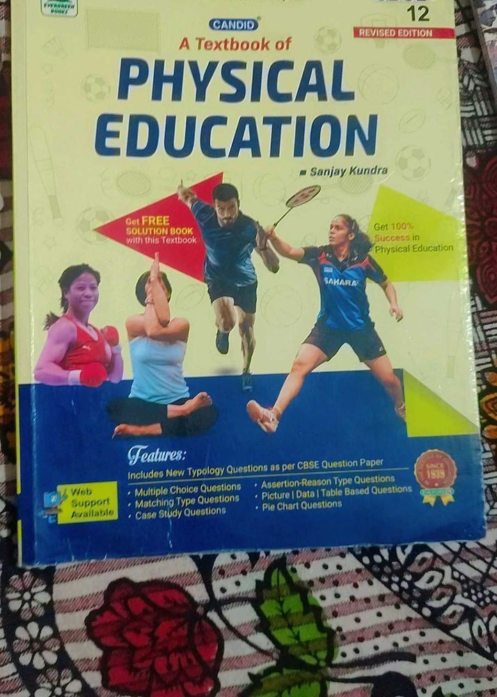Candid Physical Education Textbook - Class 12