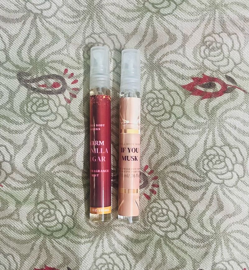 Bath &amp; Body Works Mist Samples
