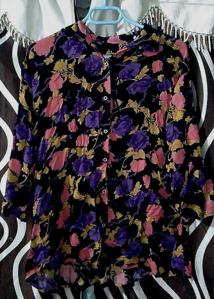 Floral Print Top
