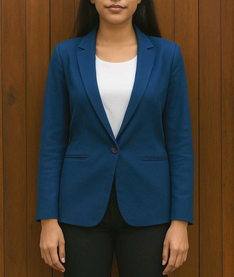 Blue Blazer - Stylish &amp; Chic
