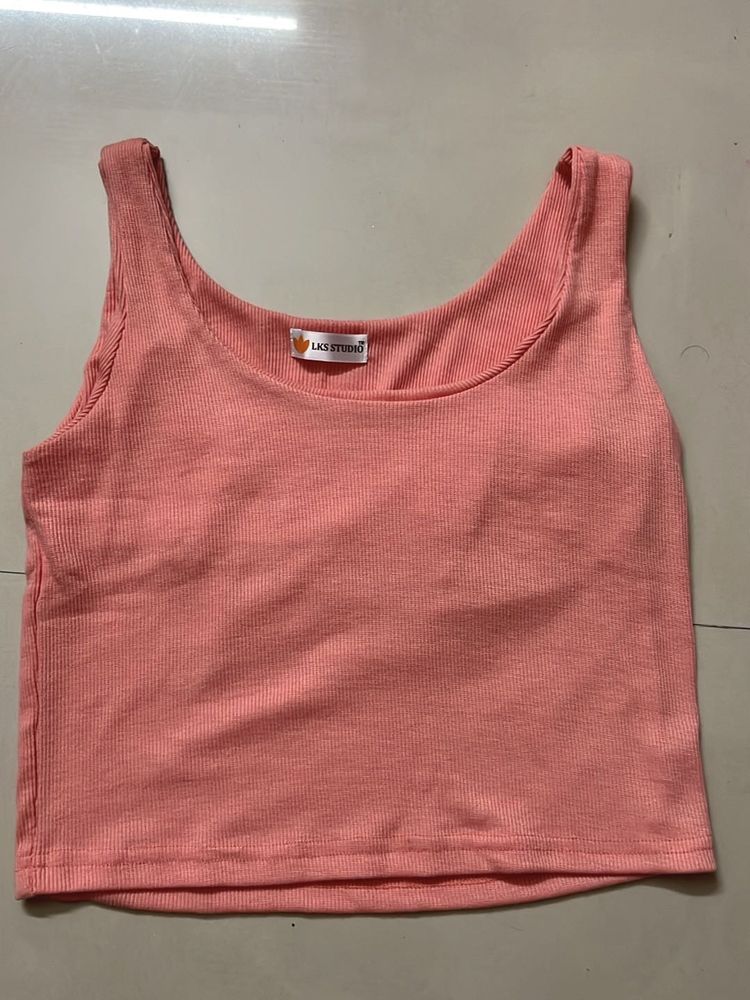 Cute Peach Tank Top