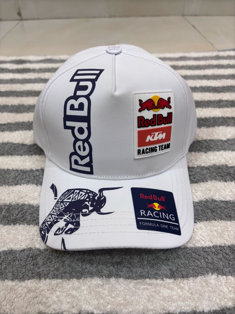 Red Bull F1 X Puma White Unisex Baseball Cap