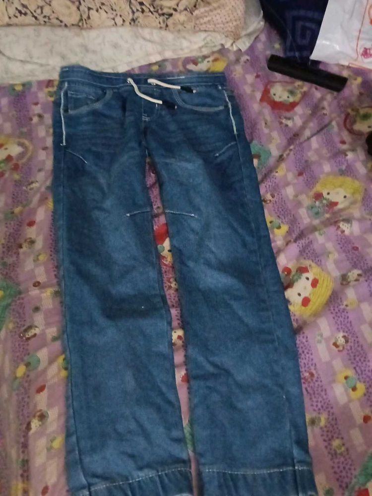 Stylish Blue Denim Jeans