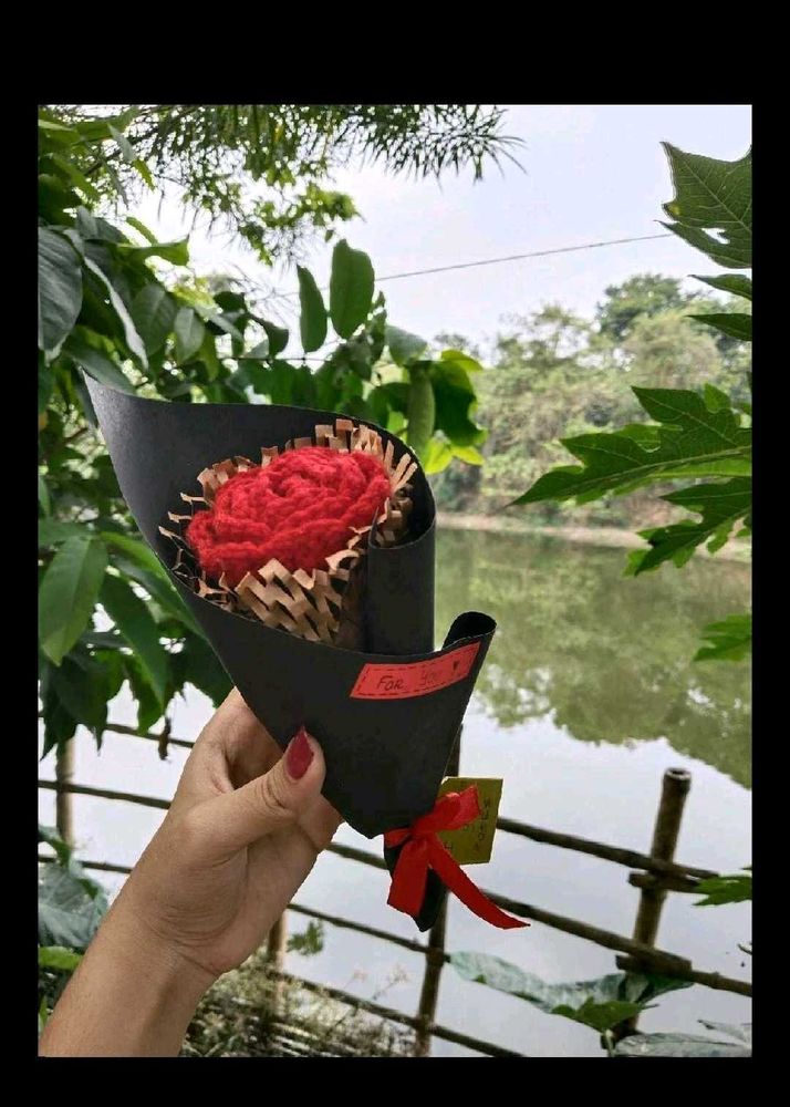 Crochet Rose Bouquet 🌹✨