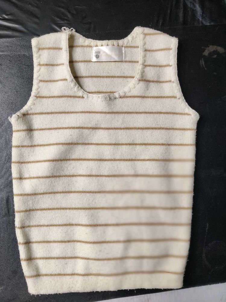 Striped Knit Tank Top