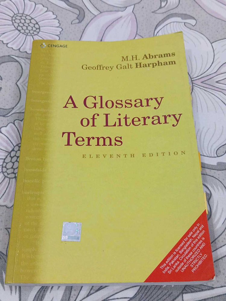 Glossary of Literary Terms