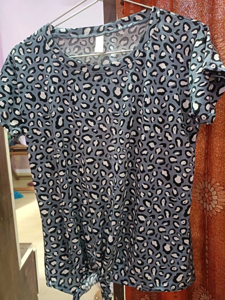 Grey Color Top
