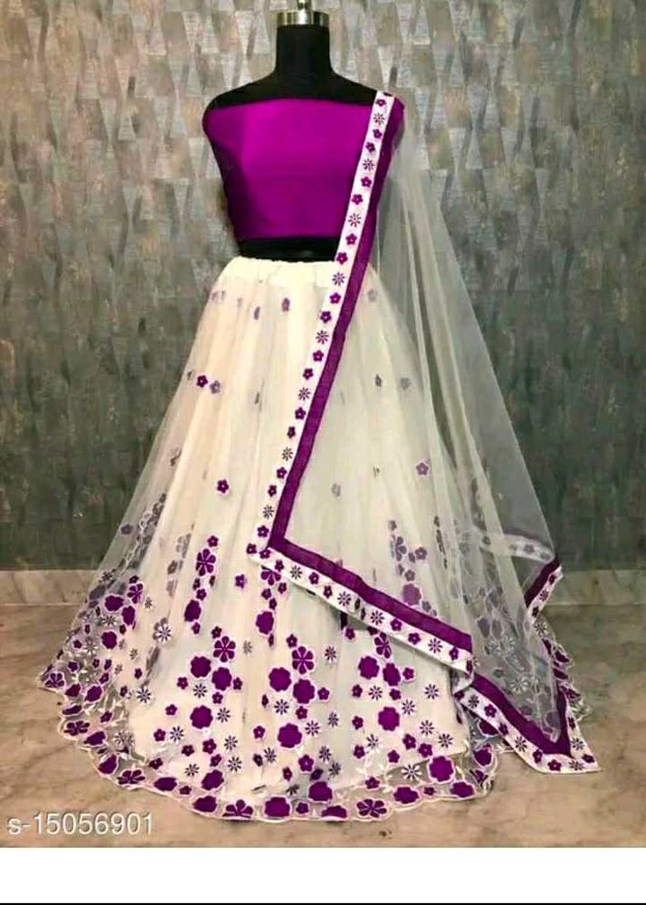 Purple Lehnga Choli