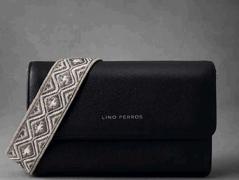 Lino Perros Black Handbag