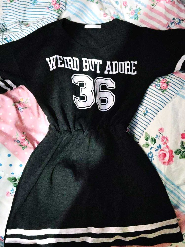 short dress which can go with heans