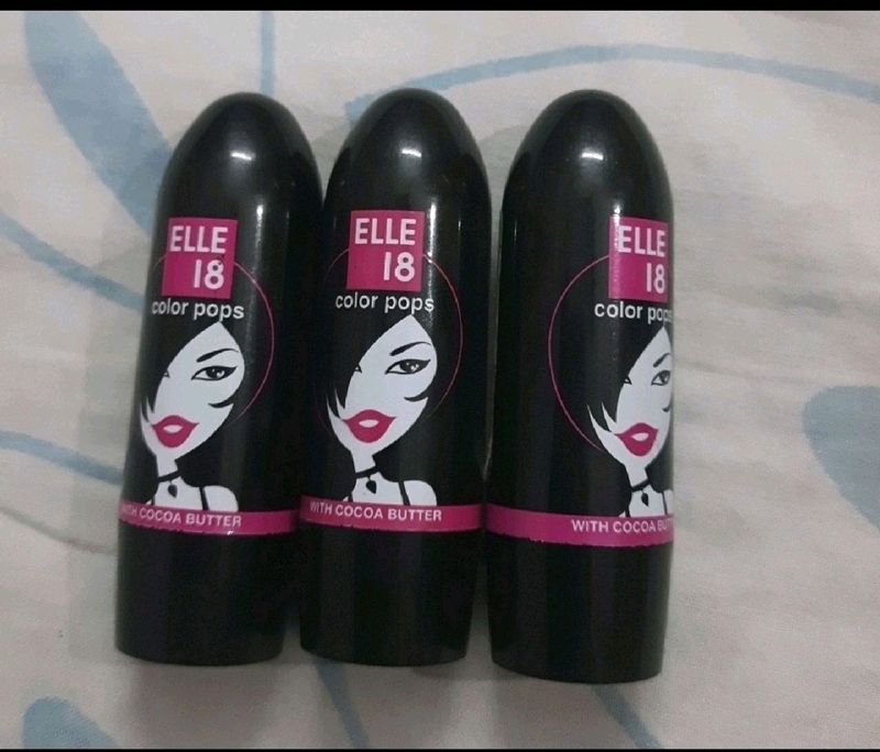 Elle 18 Lipstick Pack Of 3