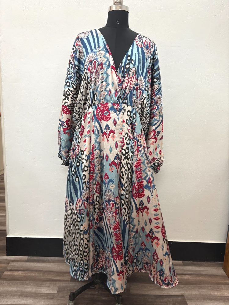 Boho Print Maxi Dress