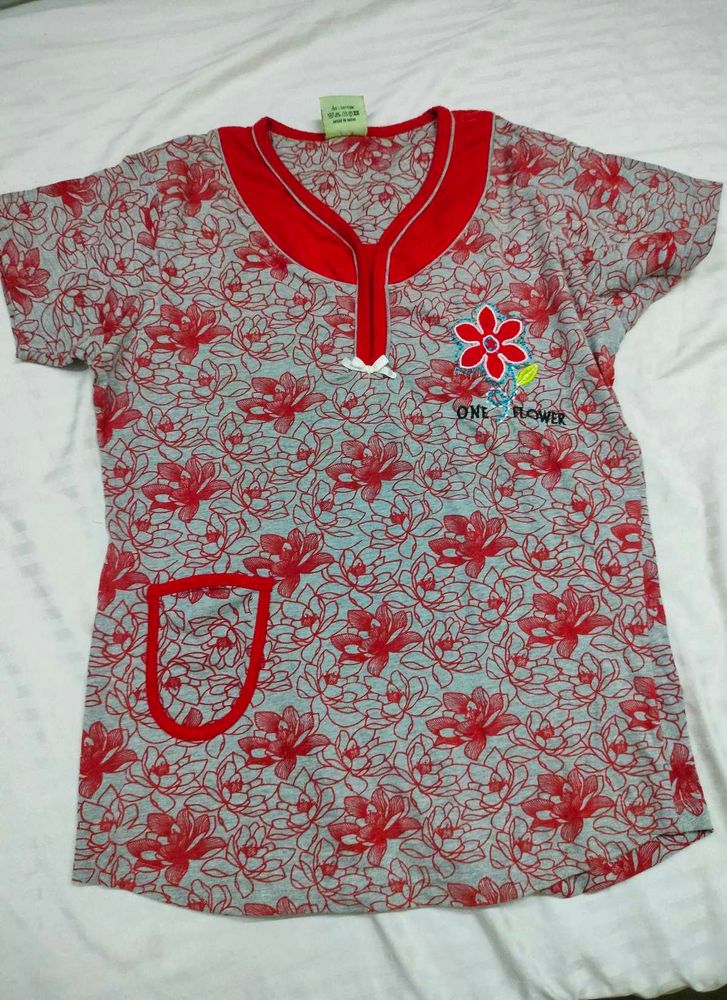Floral Print Top