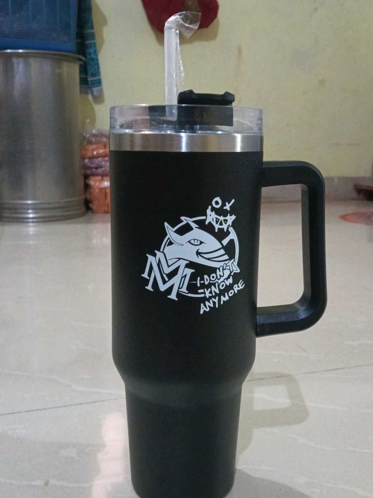 Black Travel Mug