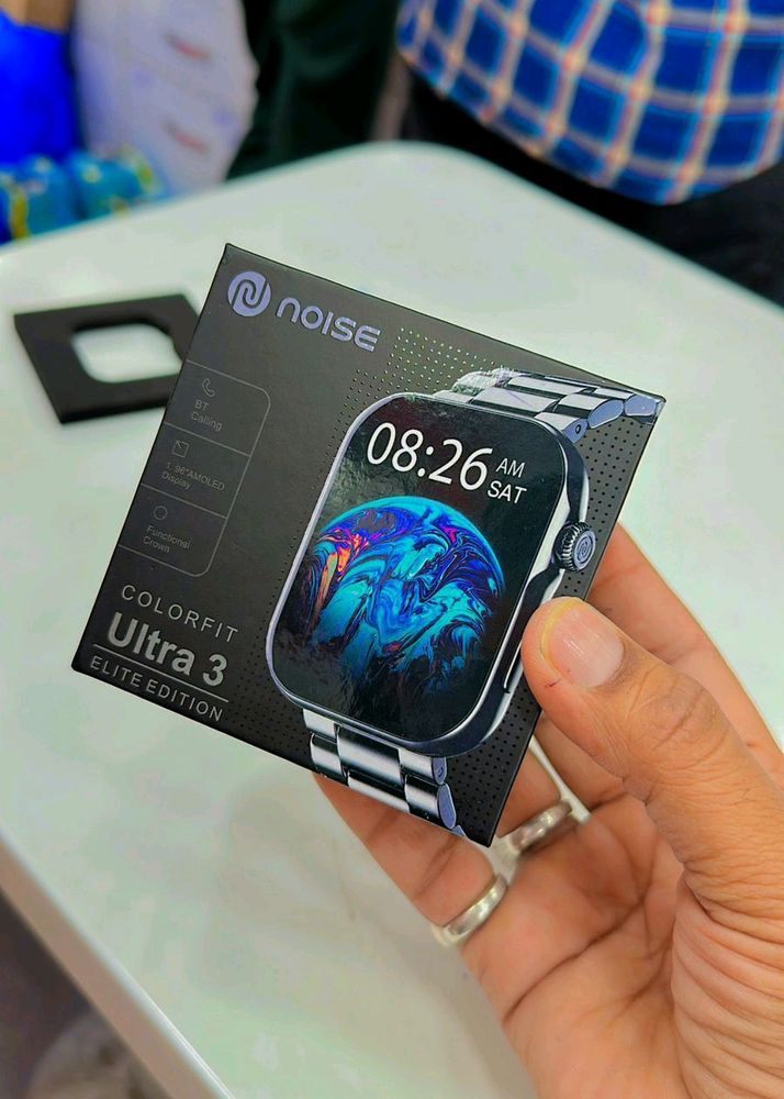 Noice Colour  Fit Ultra 3 Branded Watch For Unisex....Blood Oxygen  Monitor... ❤️24/7 Heavy Rate Monitor...⌚150+ Watch&#39; Face... Calories....