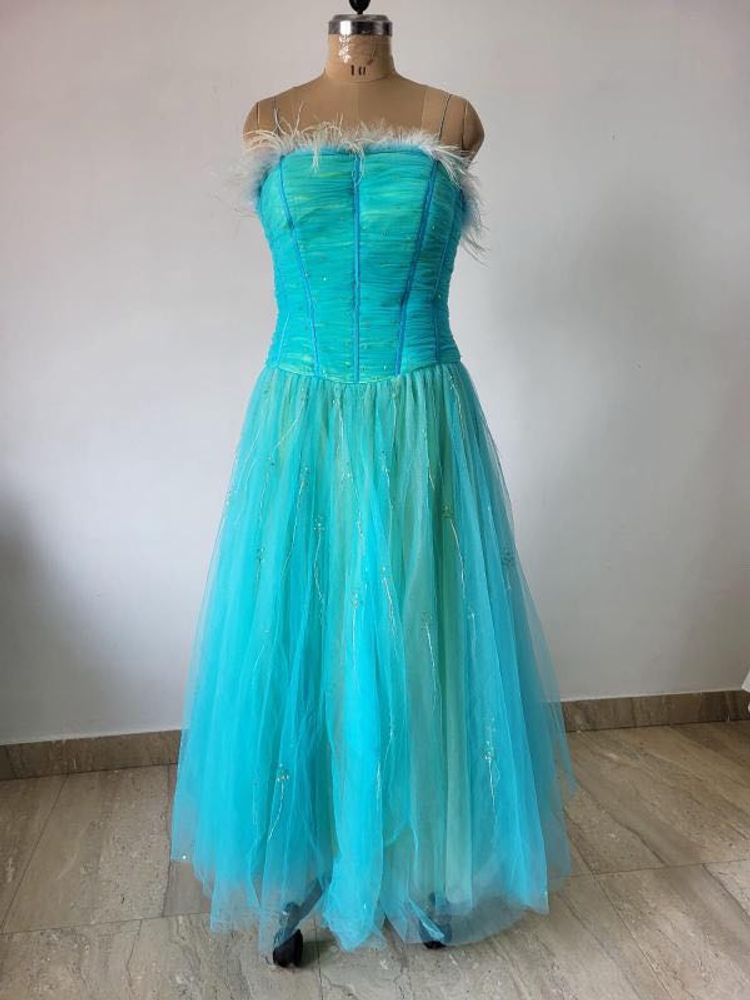Aqua Fairy Dress