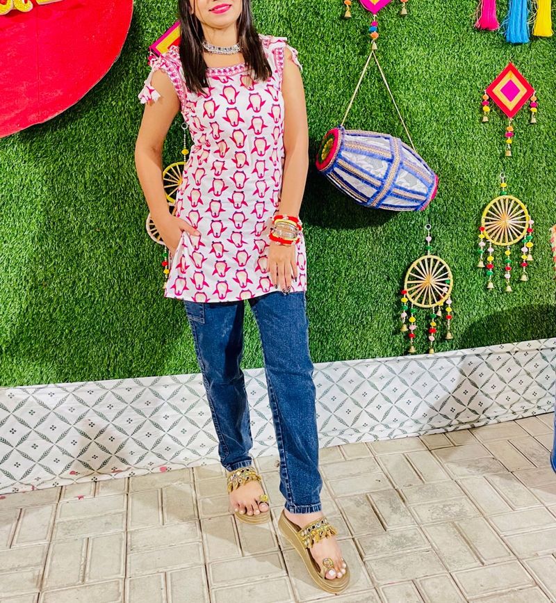 Stylish Printed Kurti