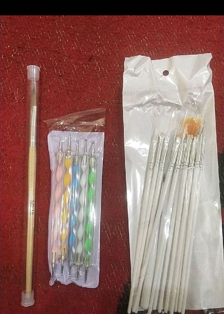 Nail Art Brush and Dotting Tool Set
