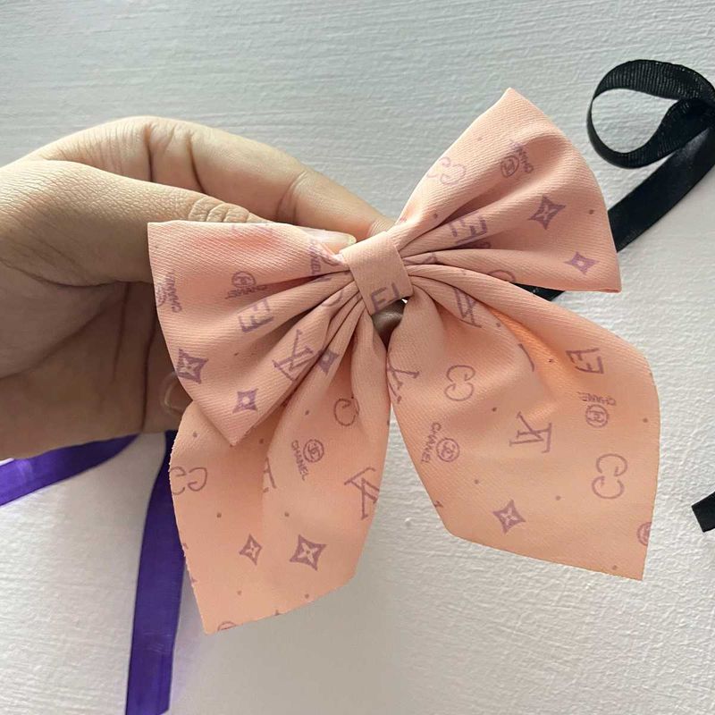 Printed Bow Hairpins And Hairbands