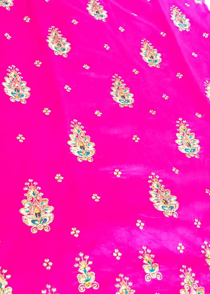 Silk Suit With New Sare
