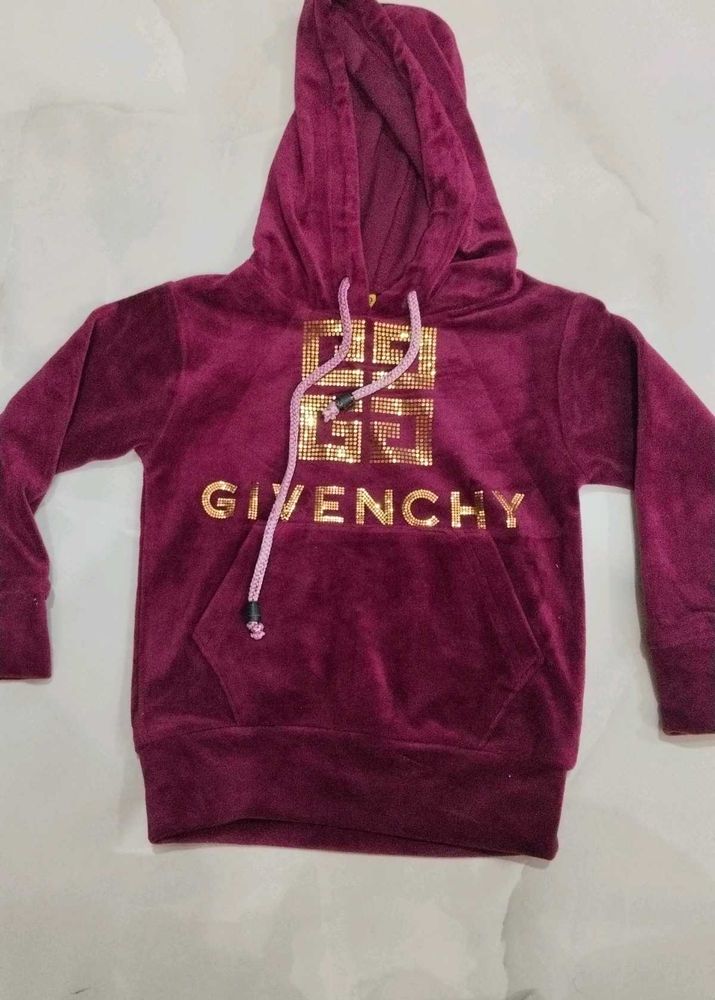 Givenchy Velvet Hoodie