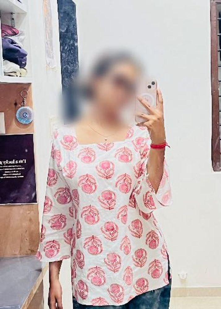 Floral Print Kurta