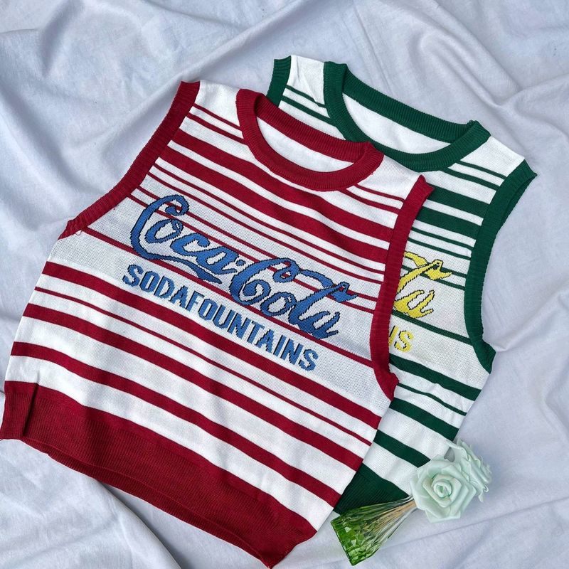 Coca Cola Knitted Top