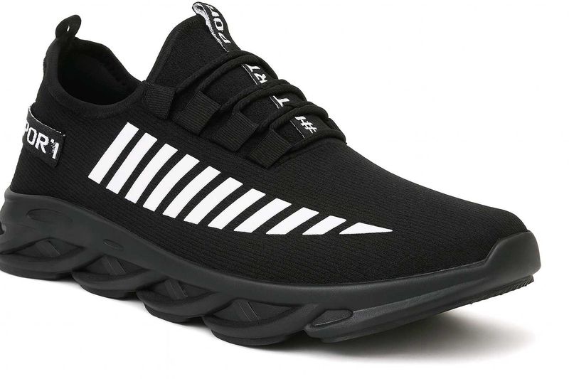 Stylish Black Sneakers