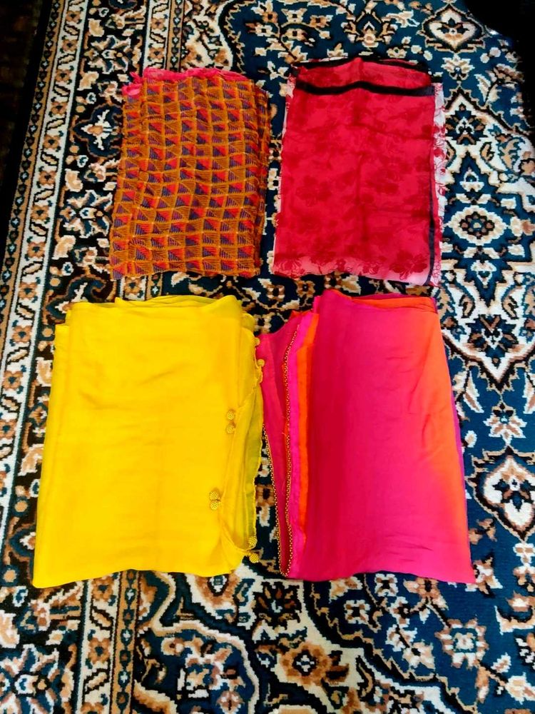 11 Piece New unused Colorful Dupatta Set.