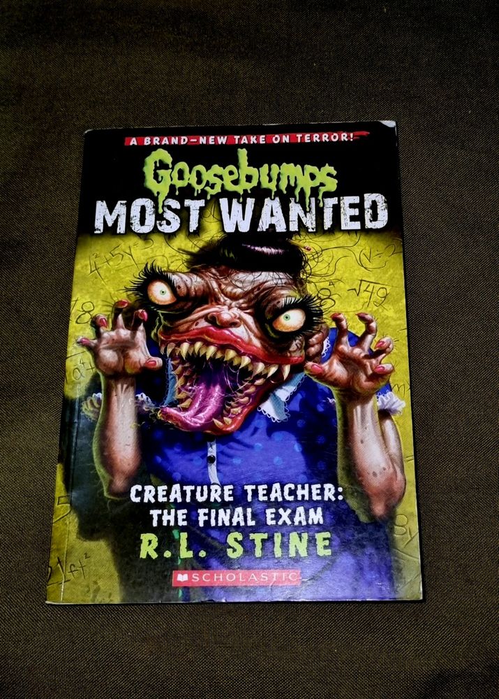 Goosebumps most wanted horror story book