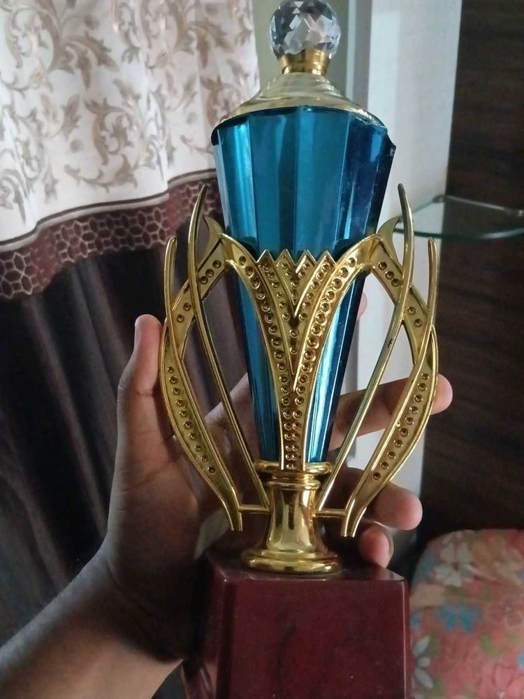Blue and Gold Trophy
