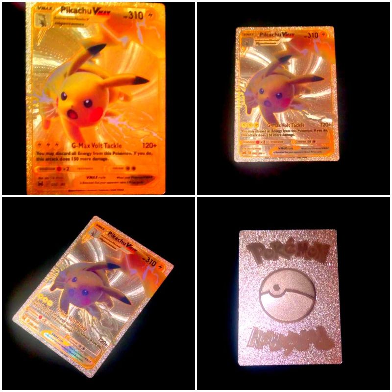 Pikachu Vmax golden Card