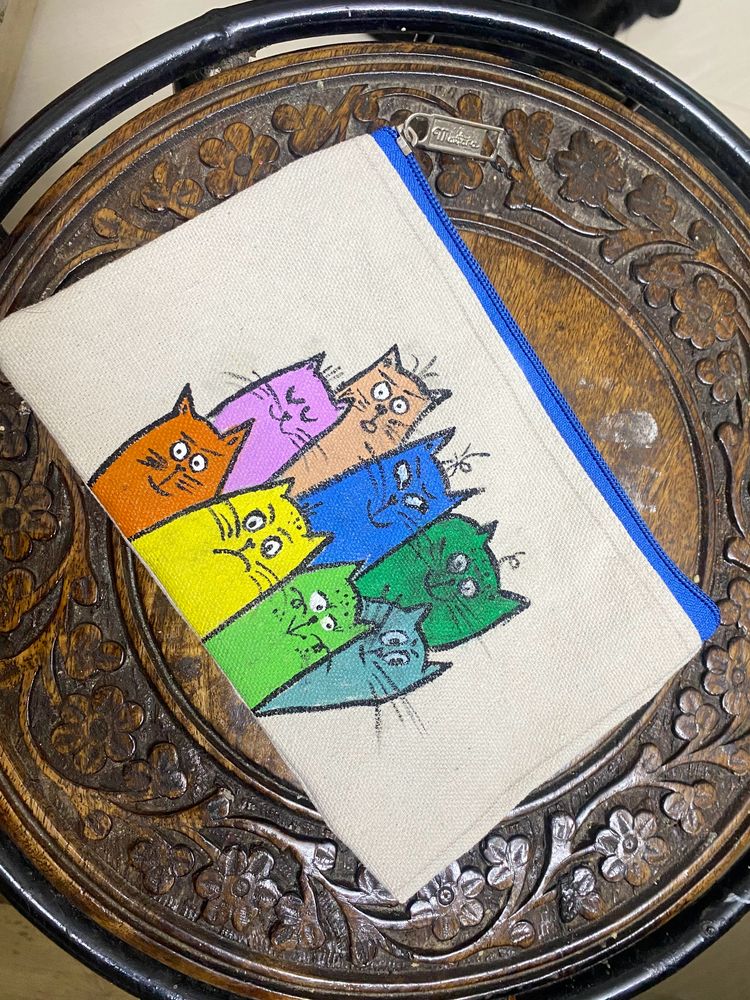 Hand Crafted Canvas Pouches