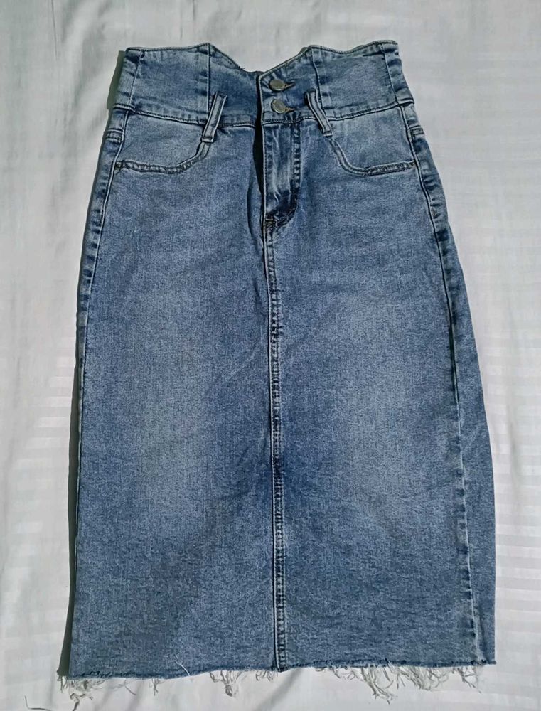 Denim Skirt