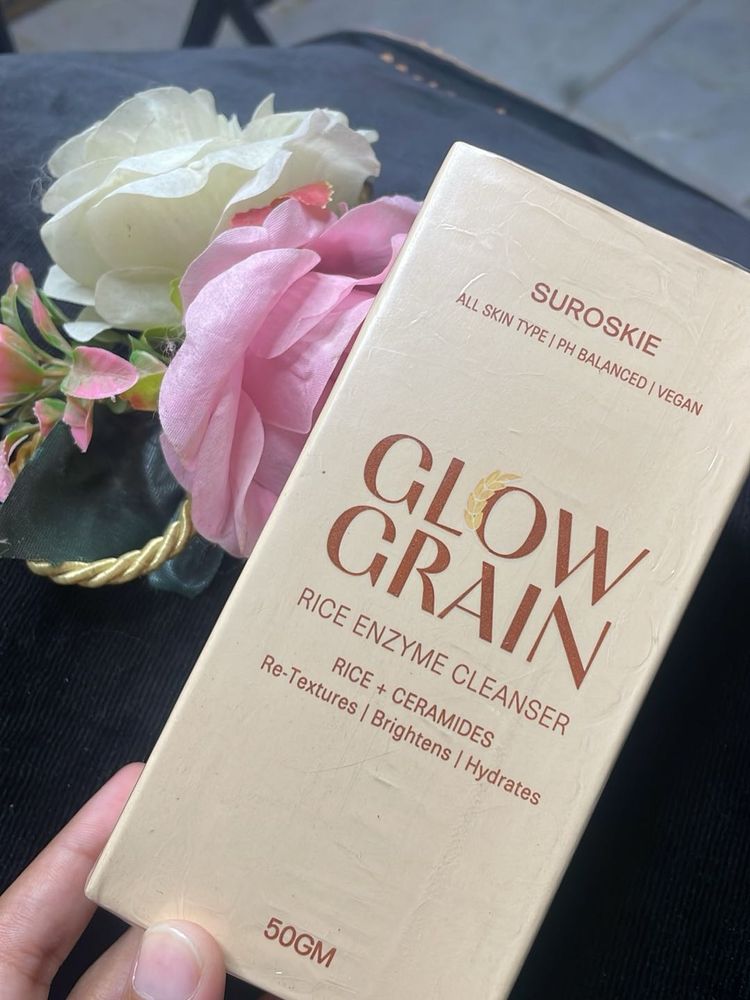 Suroskie Glow Grain Rice Enzyme Cleanser