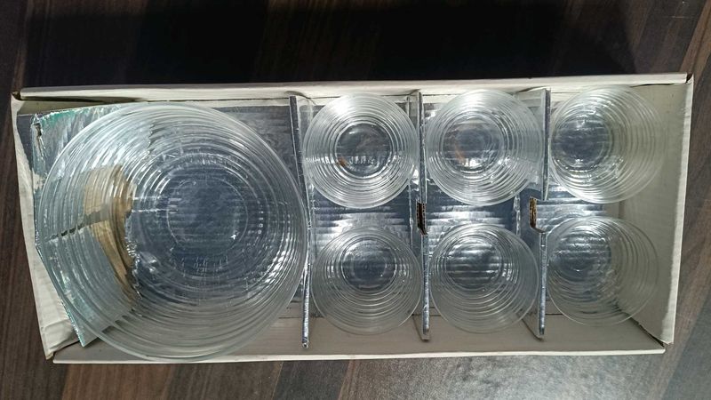 Crystal Pudding Set