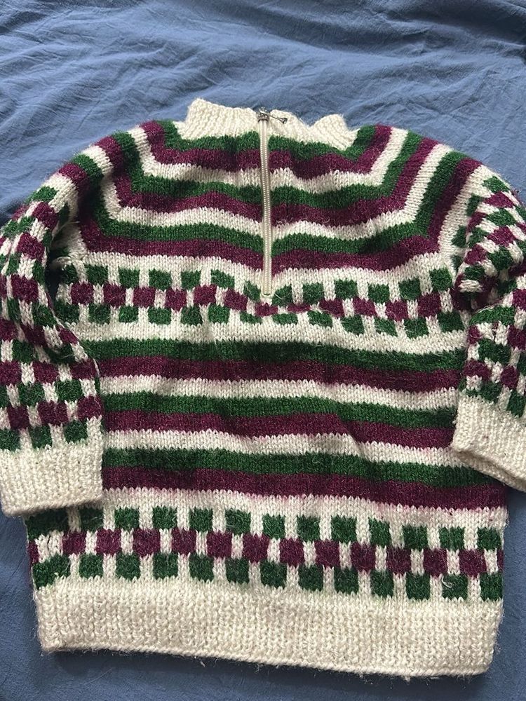 beautiful handmade sweater