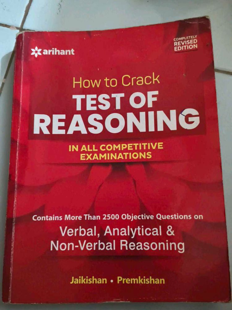 Test of Reasoning - Arihant