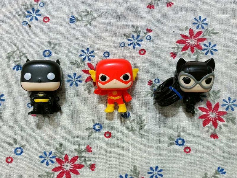Funko Pop! DC Trio &amp; Hk bagcharm